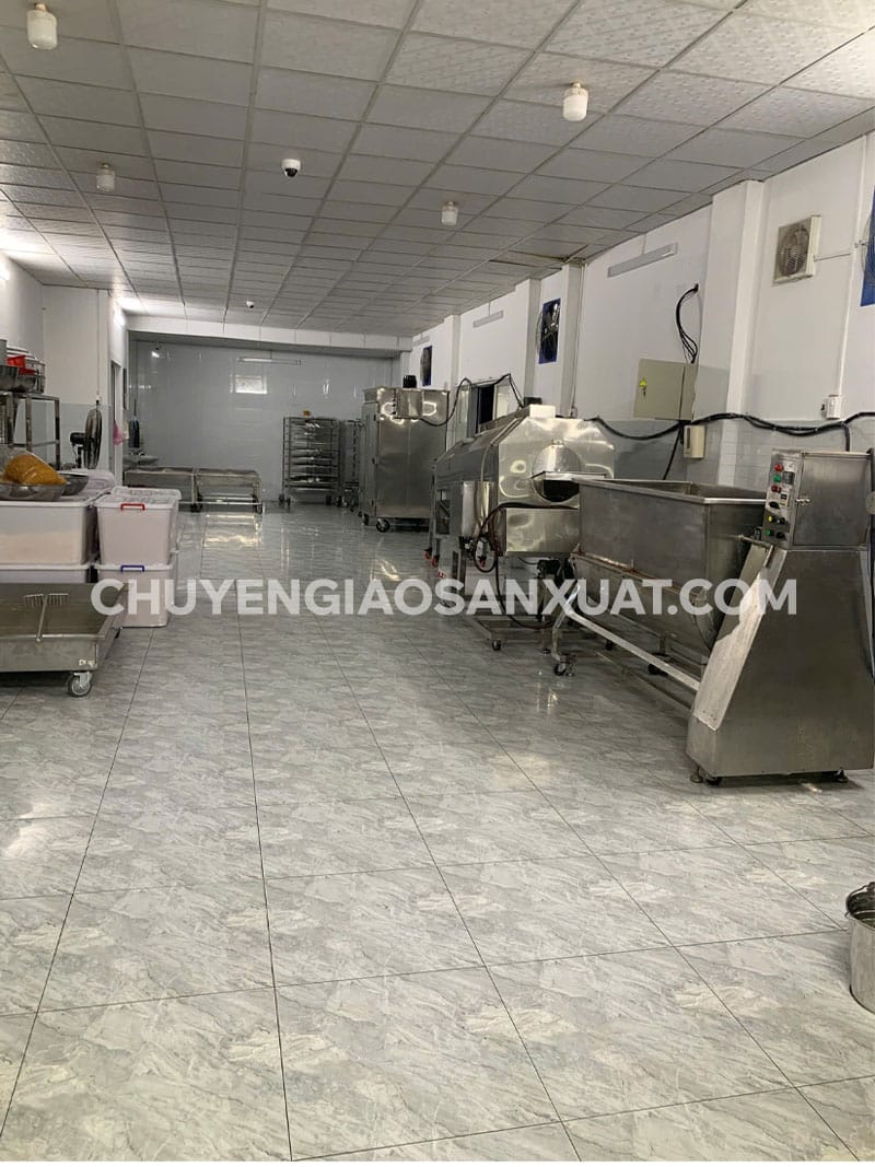 Dự án xưởng cơm cháy chà bông
