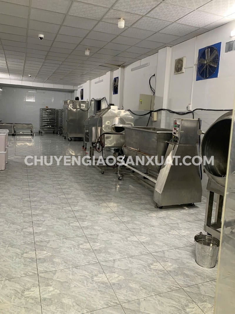 Dự án xưởng cơm cháy chà bông